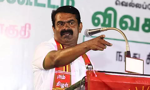 மனு அளிக்க வந்த மண்ணின் மக்களை அலட்சியப்படுத்தி அவமதிப்பதுதான் சமூக நீதியா? – சீமான் கண்டனம்