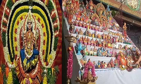 மாங்காடு காமாட்சி அம்மன் கோவிலில் நவராத்திரி விழா தொடக்கம்