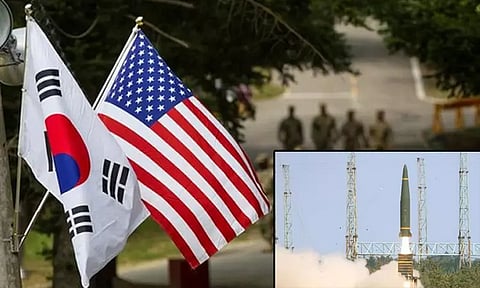வடகொரியாவின் ஏவுகணை சோதனைக்கு பதிலடி: அமெரிக்கா-தென்கொரியா கூட்டு ராணுவ பயிற்சி!