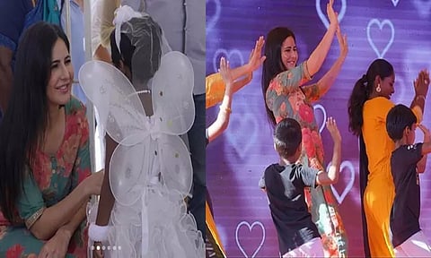 மதுரை: பள்ளிக் குழந்தைகளுடன் 'அரபிக் குத்து' பாடலுக்கு நடனமாடிய கத்ரினா கைப்- வைரலாகும் வீடியோ