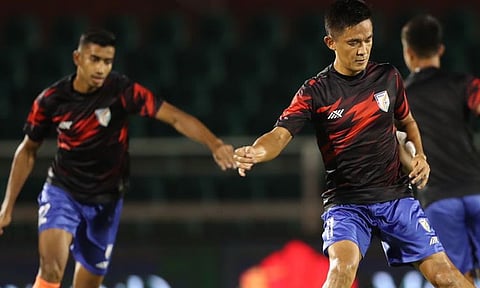 Image Tweeted By @IndianFootball