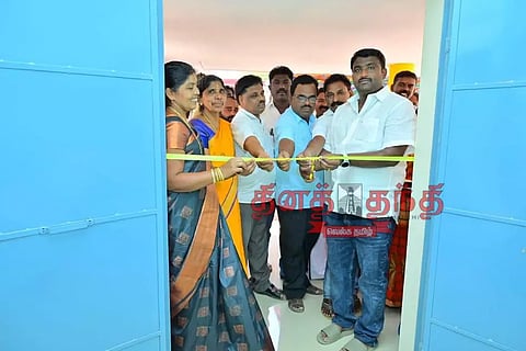 புதிய கட்டிடங்கள் திறப்பு