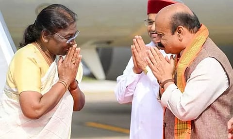 திரவுபதி முர்மு வருகை எதிரொலி: பெங்களூருவில் முக்கிய சாலைகளில் போக்குவரத்துக்கு தடை