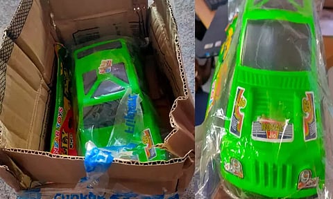 ஆன்லைன் மூலம் ரூ.79 ஆயிரம் கொடுத்து ஆர்டர் கொடுத்தது டிரோன் கேமராவுக்கு, வந்தது பொம்மை கார்