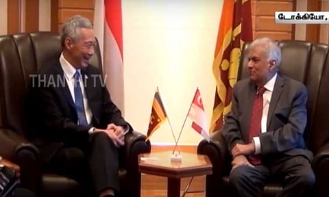 பொருளாதார நெருக்கடியால் தவிக்கும் இலங்கைக்கு உதவிக்கரம் நீட்டும் சிங்கப்பூர்... "மீளுமா இலங்கை..?"