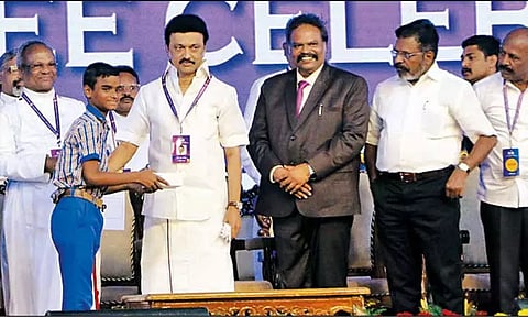 ''திக்கற்றவர்களுக்கு திசையாக தி.மு.க. அரசு செயல்படுகிறது'' முதல்-அமைச்சர் மு.க.ஸ்டாலின் பேச்சு