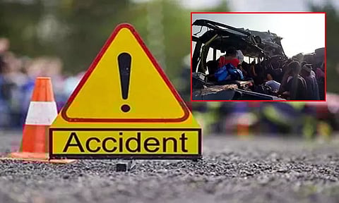 உத்தர பிரதேசம்: லாரி, பஸ் மோதலில் 8 பேர் பலி; 25 பேர் காயம்