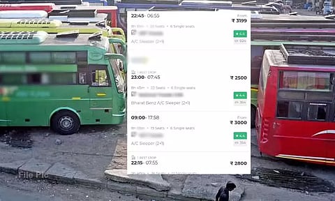 அமைச்சருடனான பேச்சுவார்த்தைக்கு பின்னரும் உச்சத்தில் இருக்கும் ஆம்னி பஸ் டிக்கெட் விலை