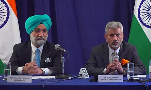 சீனாவுடனான உறவை தொடர கடும் முயற்சி செய்கிறோம்; ஆனால்... மத்திய வெளியுறவு மந்திரி பேட்டி