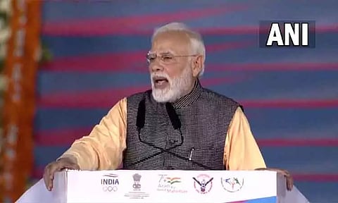 "கடந்த காலங்களில் விளையாட்டுத்துறையில் சிபாரிசு மற்றும் ஊழல் அதிகமாக இருந்தது" - பிரதமர் மோடி