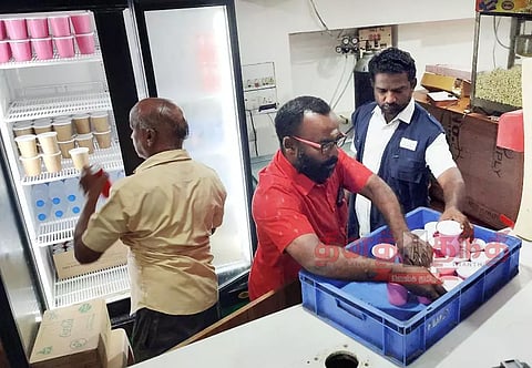 உணவு பாதுகாப்பு அதிகாரிகள் ஆய்வு