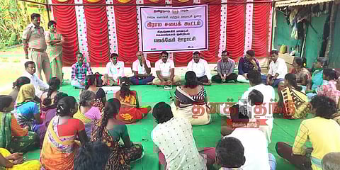 ஜெக்கேரி ஊராட்சியில் கிராமசபை கூட்டம்