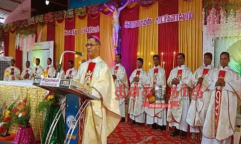 சிவகங்கை மறை மாவட்ட திருப்பயண கூட்டு திருப்பலி