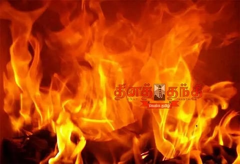 அரசு மருத்துவமனையில் தீ தடுப்பு ஒத்திகை