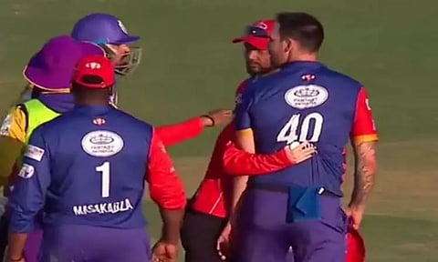 image screengrap from the video tweeted by @CricCrazyNIKS