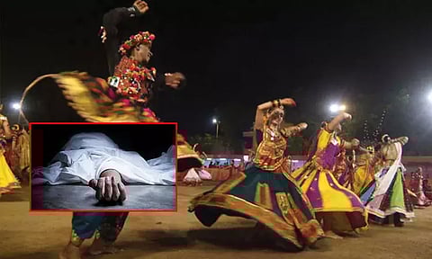 நவராத்திரி கொண்டாட்டம்: கர்பா நடனம் ஆடிய மகன் திடீர் உயிரிழப்பு; அதிர்ச்சியில் தந்தையும் மரணம்
