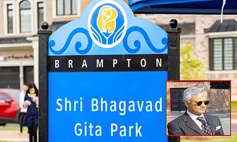 கனடாவில் இந்து பூங்கா மீது தாக்குதல்; காலிஸ்தானி பயங்கரவாதிகளை குற்றம் சாட்டிய முன்னாள் தூதர்