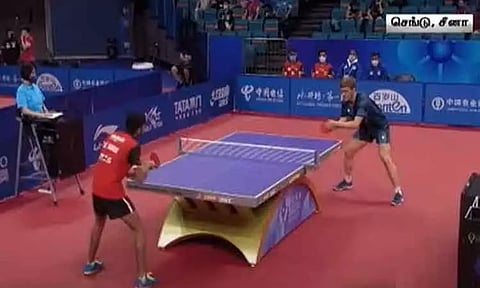 உலக டேபிள் டென்னிஸ் சாம்பியன்ஷிப் தொடர் - நாக்-ஆவுட் சுற்றுக்கு இந்திய அணி தகுதி