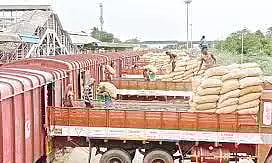 அரவைக்காக 2000 டன் நெல்