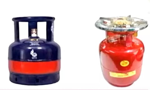 2 கிலோ, 5 கிலோ கேஸ் சிலிண்டர்கள் இன்று அறிமுகம்