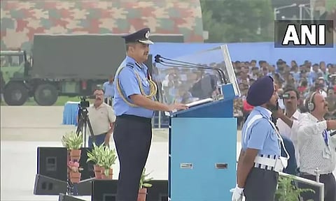 நாட்டில் 90-வது இந்திய விமான படை தினத்தில் தலைமை தளபதி சவுத்ரி உரை