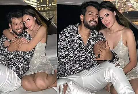 காதலில் காளிதாஸ் ஜெயராம்...! காதலியுடன் நெருக்கமாக இருக்கும் புகைப்படத்தை வெளியிட்டார்...!