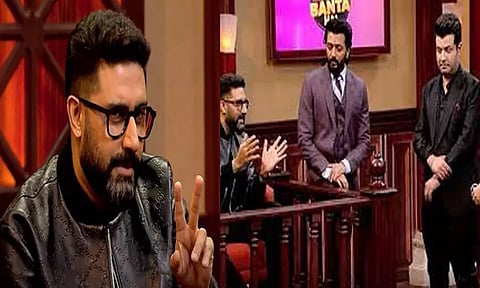 தந்தையை கேலி செய்த நிகழ்ச்சி; கோபத்தில் வெளியேறிய அபிஷேக் பச்சன்