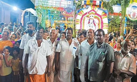 கூடுவாஞ்சேரி வேணுகோபால சாமி கோவிலில் உறியடி திருவிழா