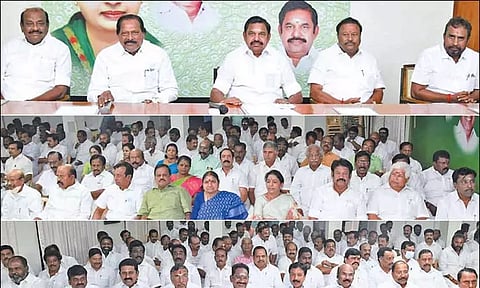 50 ஆண்டுகளாக கட்சியில் இருப்பவர்களை கவுரவப்படுத்த வேண்டும் -எடப்பாடி பழனிசாமி பேச்சு