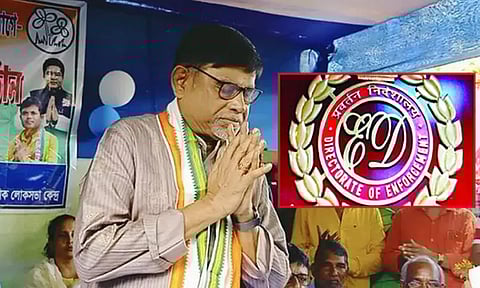 ஆசிரியர் பணி நியமன ஊழல்: திரிணாமுல் காங்கிரஸ் எம்.எல்.ஏ. கைது; அமலாக்க துறை நடவடிக்கை