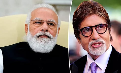 நடிகர் அமிதாப்பச்சனுக்கு பிரதமர் மோடி பிறந்தநாள் வாழ்த்து..!