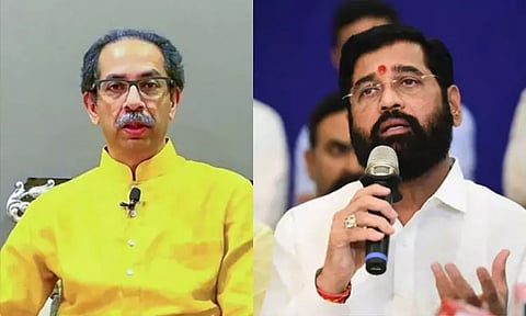 3 தேர்தல் சின்னங்களை தேர்தல் ஆணையத்திடம் சமர்ப்பித்தது ஷிண்டே அணி