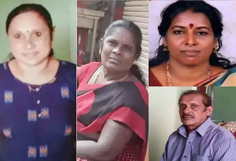 கேரளாவில் தமிழக பெண் உள்பட 2 பெண்கள் நரபலி : உடலை துண்டு துண்டாக வெட்டி புதைத்த தம்பதி
