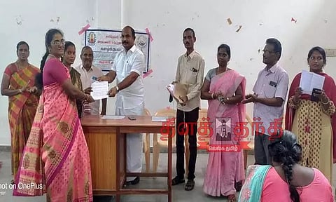 உழவர் உற்பத்தியாளர் குழுக்களுக்கு மானியத் தொகை