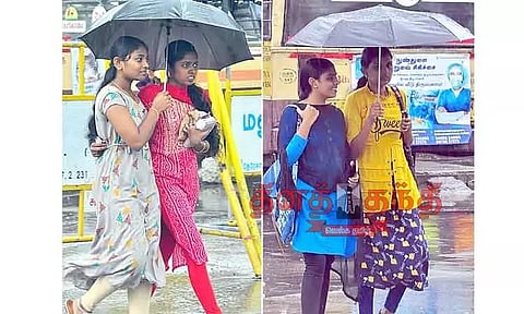 குமரியில் பரவலாக மழை