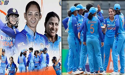 பெண்கள் ஆசிய கோப்பை: 8-வது முறையாக இறுதி போட்டிக்குள் நுழைந்தது இந்திய அணி