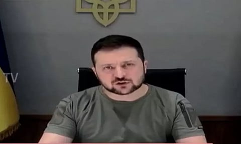 நிதியுதவி அளித்தால் ரஷிய போருக்கு விரைவில் முடிவு கட்டுவோம் - உக்ரைன் அதிபர் ஜெலென்ஸ்கி பேச்சு