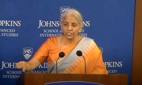 இந்தியாவின் 5ஜி தொழில்நுட்பம் முற்றிலும் உள்நாட்டில் உருவானது - அமெரிக்க மாணவர்களிடையே மந்திரி நிர்மலா சீதாராமன் பெருமிதம்