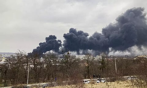 பெல்கொரோட் பிராந்தியத்தில் உள்ள ரஷிய வெடிமருந்து கிடங்கை குண்டுவீசி தகர்த்தது உக்ரைன் ஆயுதப்படை!