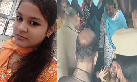 ரெயில் முன் தள்ளி கொலை செய்யப்பட்ட மாணவியின் குடும்பத்தினரை சந்தித்து காவல் ஆணையர் சங்கர் ஜிவால் ஆறுதல்