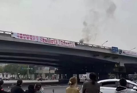 'சர்வாதிகாரியை அகற்று' ஜி ஜின்பிங்கின் 3-வது முறையாக பதவியேற்க வலுக்கும் எதிர்ப்பு