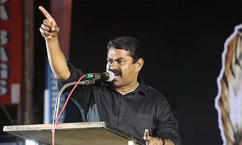 தீக்குளித்து உயிரிழந்த வேல்முருகன் குடும்பத்துக்கு ரூ. 50 லட்சம் இழப்பீடு வழங்க வேண்டும் - சீமான்