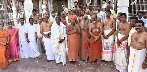 பழனி முருகன் கோவில் மூலவர் சிலை பாதுகாப்பு குழுவின் முதல் கூட்டம்