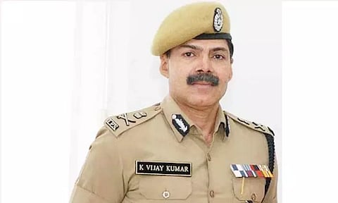 உள்துறை அமைச்சகத்தின் மூத்த ஆலோசகர் கே.விஜயகுமார் ராஜினாமா