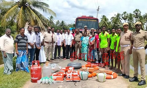 பேரிடர் மீட்பு ஒத்திகை நிகழ்ச்சி