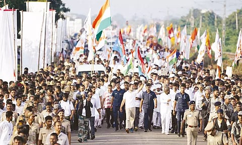 கர்நாடகத்தில் இருப்பது 40 சதவீத கமிஷன் அரசு - ராகுல்காந்தி