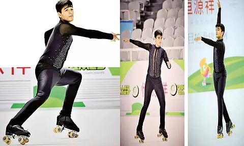 'ரோலர் ஸ்கேட்டிங்' சாம்பியன்