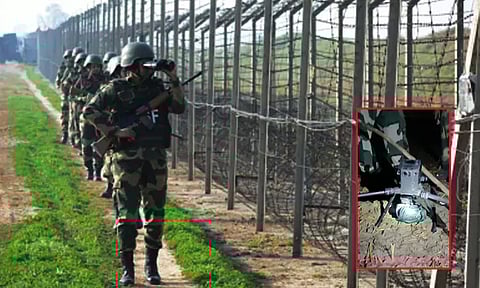 இந்திய எல்லைக்குள் இரவில் அத்துமீறி நுழைந்த பாகிஸ்தானிய ஆளில்லா விமானம்