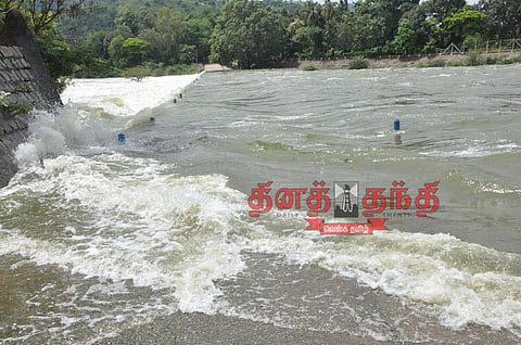 தென்பெண்ணை ஆற்றில் வெள்ளப்பெருக்கு