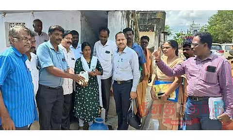 ஜல் ஜீவன் மிஷன் திட்டம் குறித்து மத்திய குழு ஆய்வு